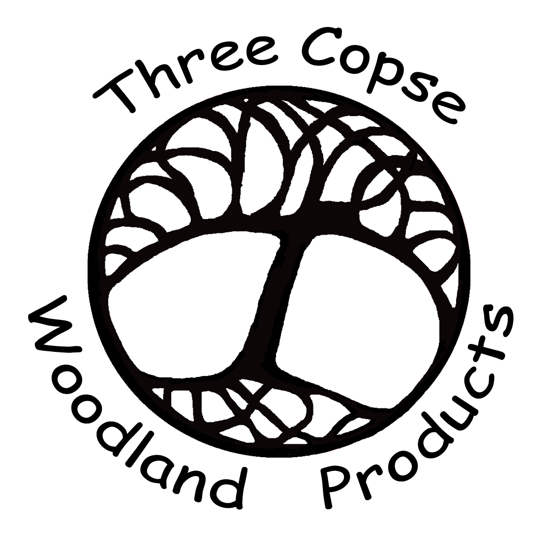 Tree of life with Three Copse Woodland Products around it